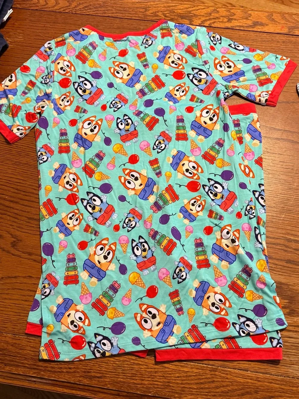 Little Snuggles Boys Girls Size 12T Bluey Bamboo Two Piece Pajamas New NWT